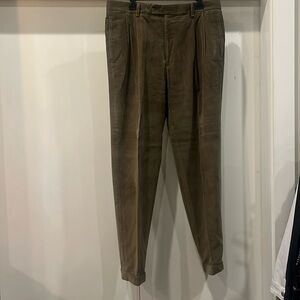 Jos. A. Bank Men's Brown Corduroy pants w/Cuffs - 36x32 100% Cotton.